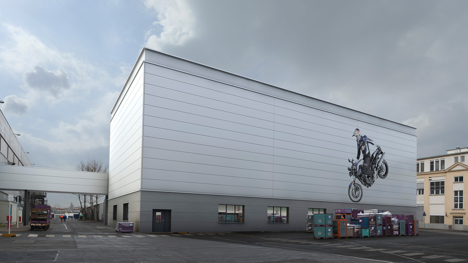 3D Media Production BMW Warehouse Berlin 